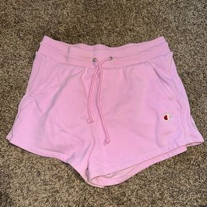 pink champion shorts